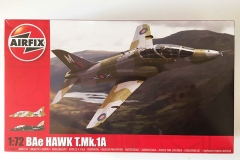 Airfix 1:72 BAe Hawk  T.Mk.1A box art (Jets of the Cold  War)