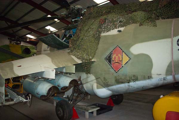 Weapons load on German Mi-24
