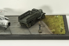 Completed MiG-17 Diorama