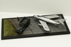 Completed MiG-17 Diorama