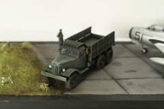 Completed MiG-17 Diorama