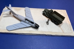 MiG-17 plus ZiL and dio base WIP