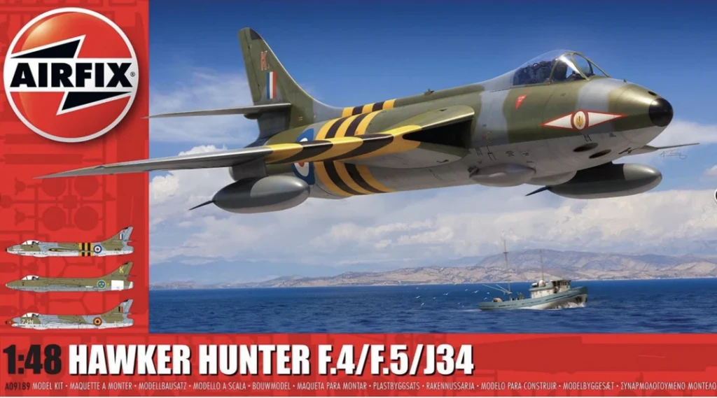 Airfix 1/48 Hawker Hunter F.4/F.5/J34