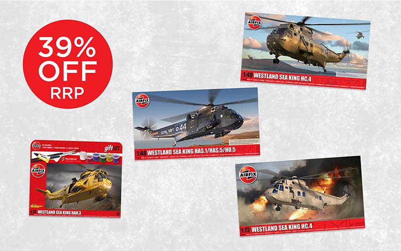 Airfix Sea King bundle graphic.